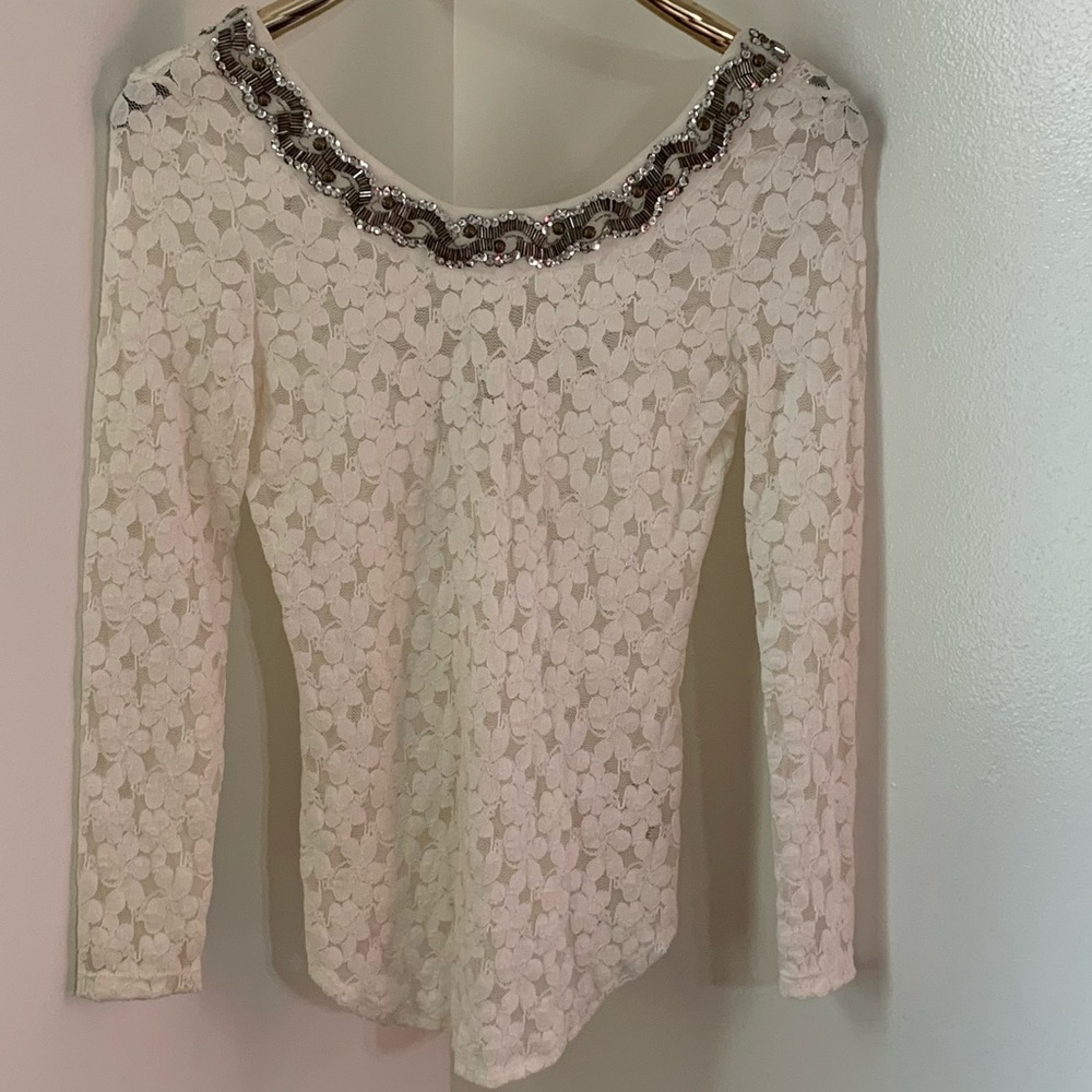 Free People Lace Top